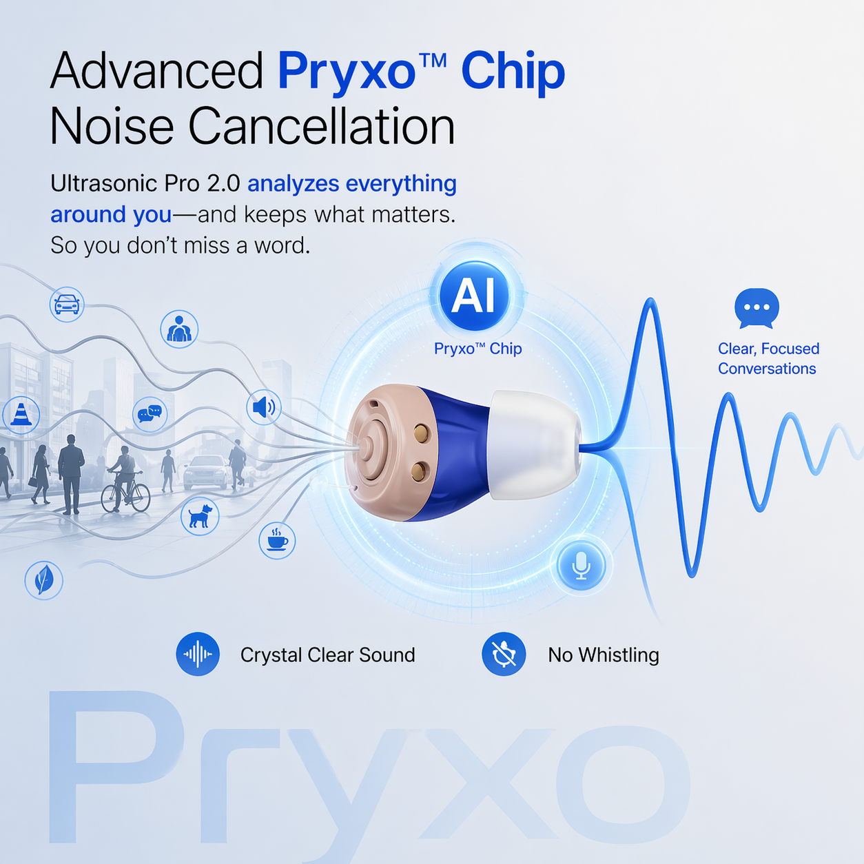 🌸The Best Mother's Day Gift❤️The Smallest Ever Wireless Hearing Aid