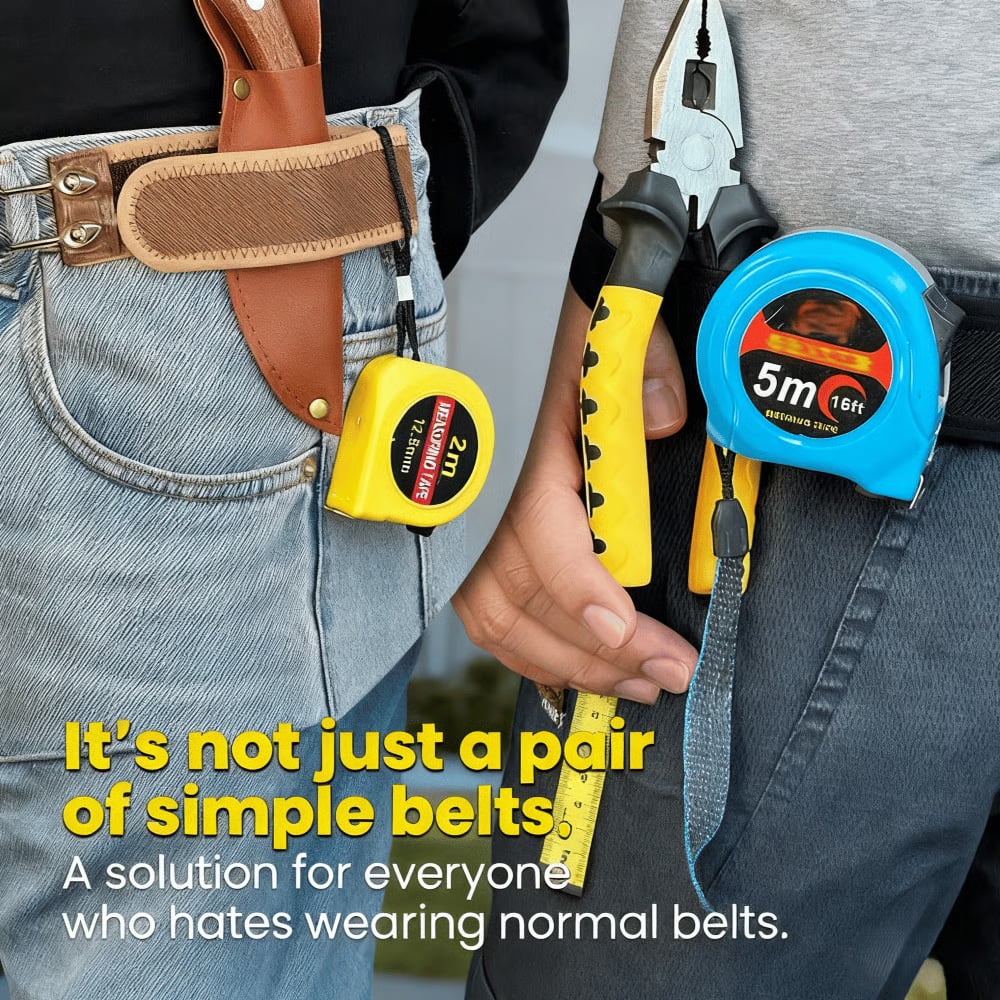 ✨Tactical Metal Hook Elastic Belt (Unisex) - Patented No - Buckle Invisible Design | Soft Adjustable Side
