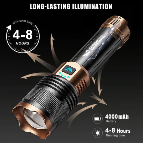 🔥2026 The Ultimate Survival Waterproof Tactical Flash Light