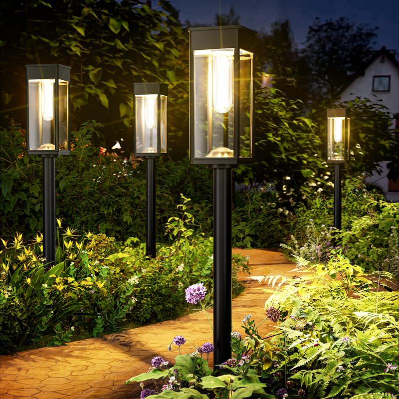 🌟 Special Offer🔥Elegant Solar Pathway Lights – Auto On/Off & Waterproof for Garden & Yard