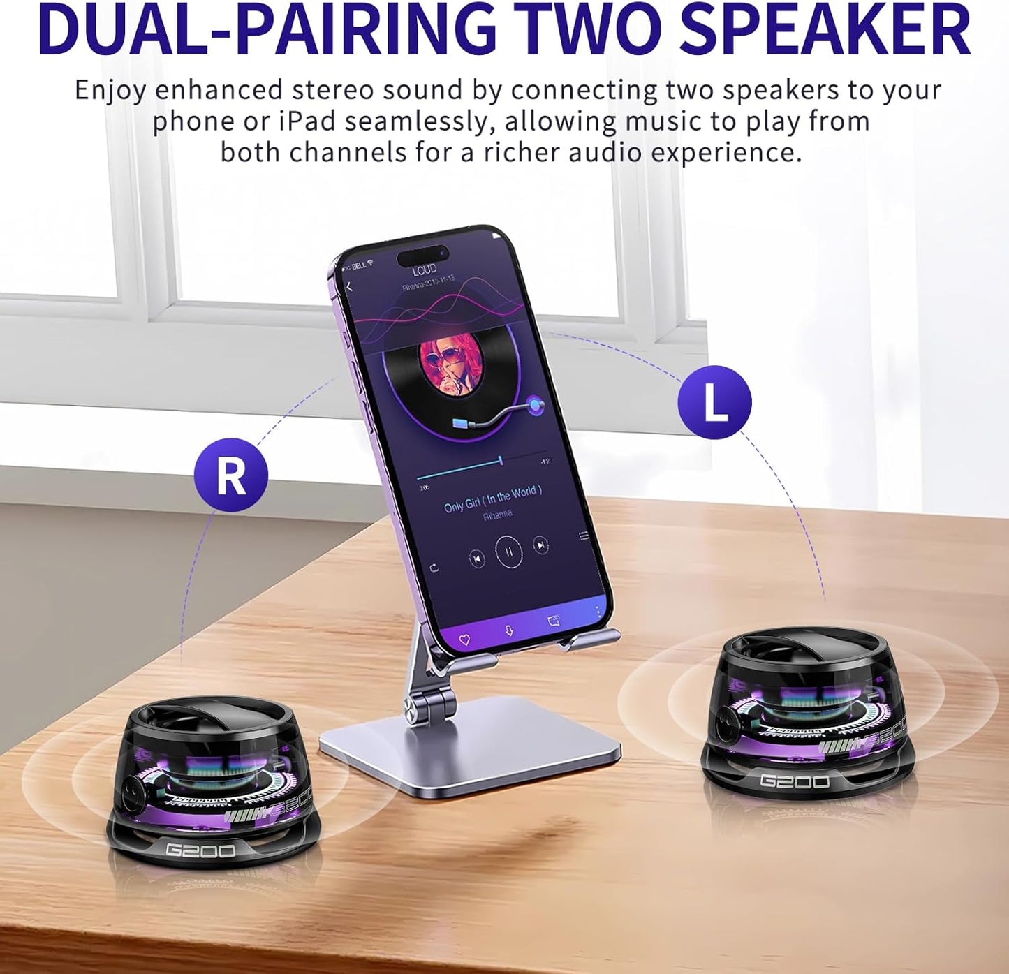 🔥50% OFF-Today Only🔥Multi-functional magnetic Bluetooth speaker