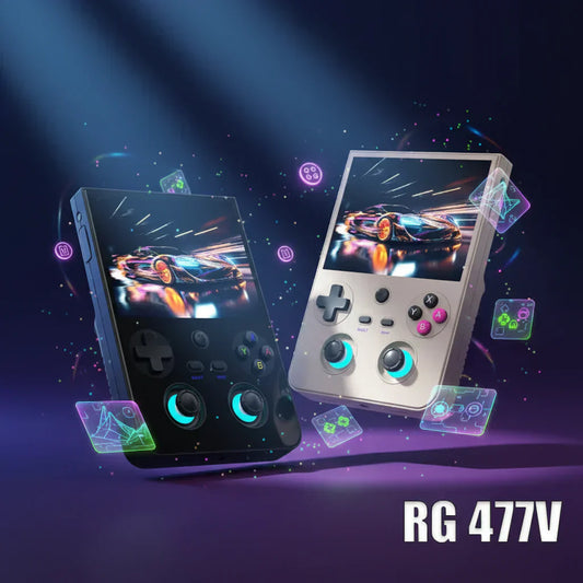 72%OFF🔥RG477V New Upgraded Portable Retro Game Console, supports ten emulators, ultra-high definition graphics, perfect gift