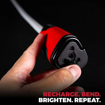 💡Bendable LED Flashlight Stick Hands-Free Rechargeable Light