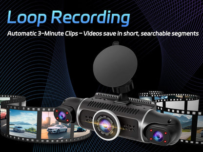 🎁LAST DAY UP TO 63% OFF🔥Full View Car Dash cam System