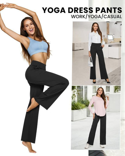 😍Loose High-Waist Business Casual Pants Yoga Pants👖