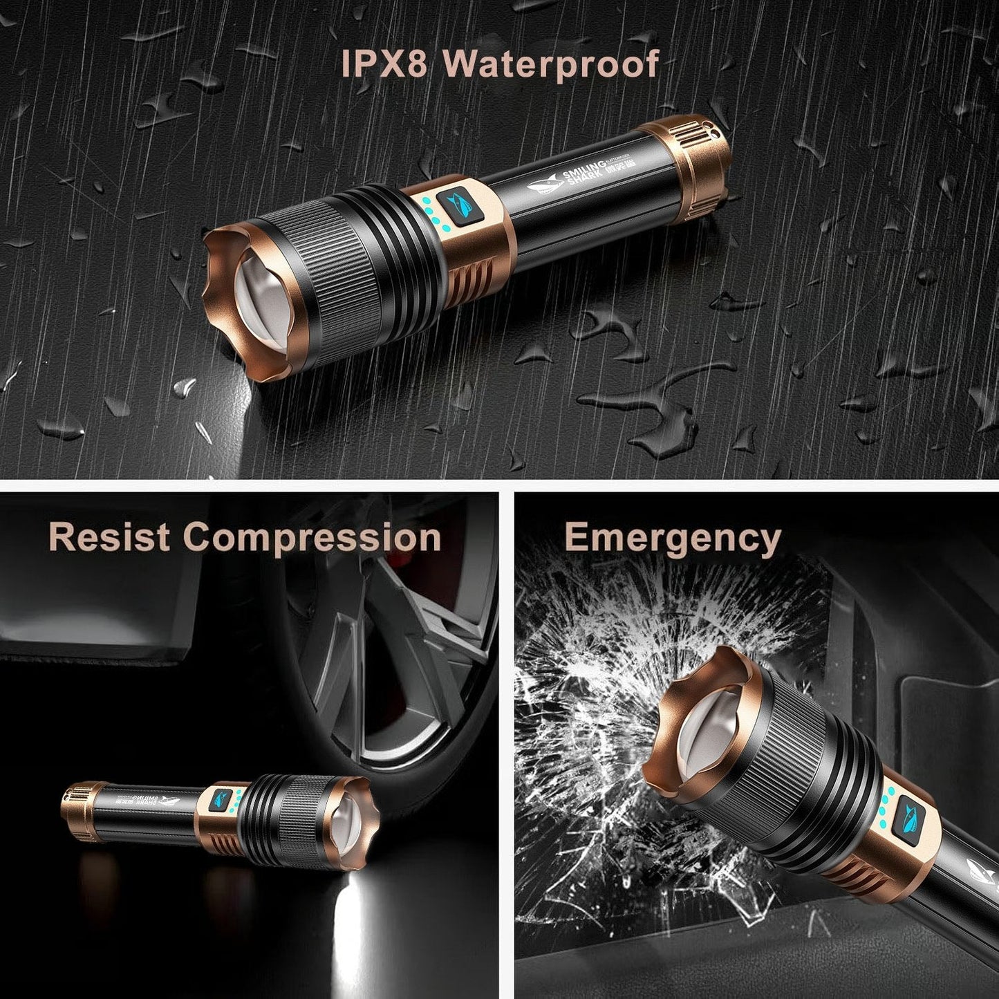 🔥2026 The Ultimate Survival Waterproof Tactical Flash Light