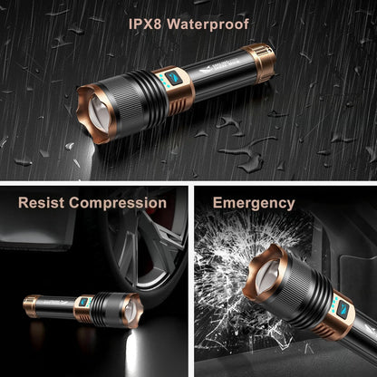 🔥2026 The Ultimate Survival Waterproof Tactical Flash Light