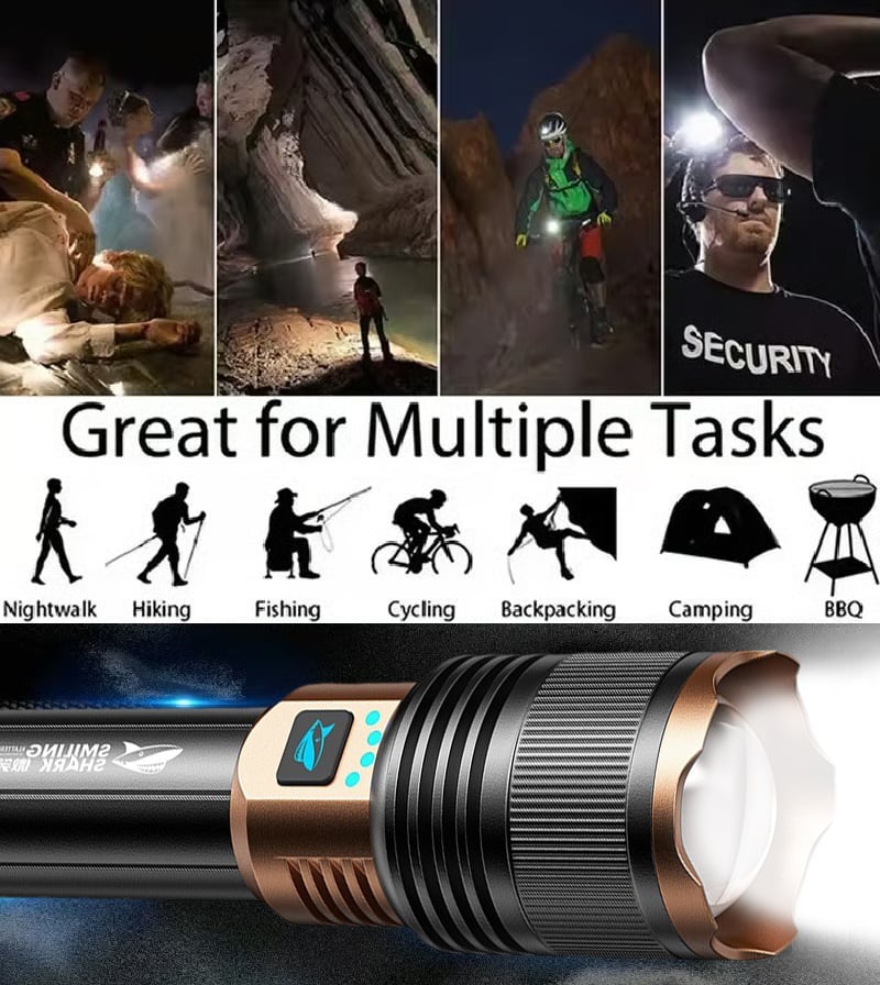 🔥2026 The Ultimate Survival Waterproof Tactical Flash Light