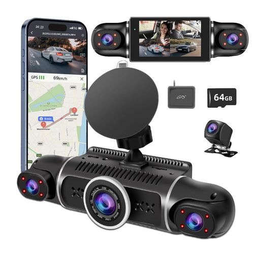 🎁LAST DAY UP TO 63% OFF🔥Full View Car Dash cam System