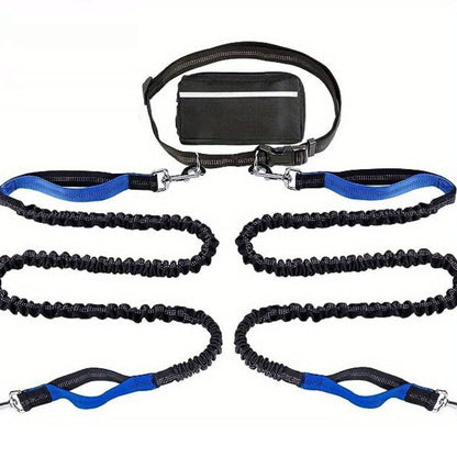 🔥Hands Free Dog Leash with Zipper Pouch
