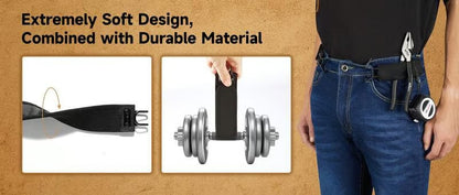 ✨Tactical Metal Hook Elastic Belt (Unisex) - Patented No - Buckle Invisible Design | Soft Adjustable Side